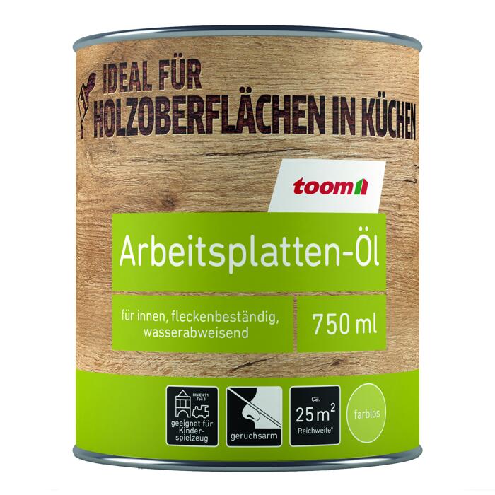 toom ArbeitsplattenÖl transparent 750 ml