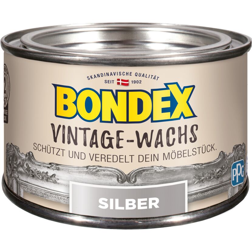 Bondex Vintage-Wachs Silber
