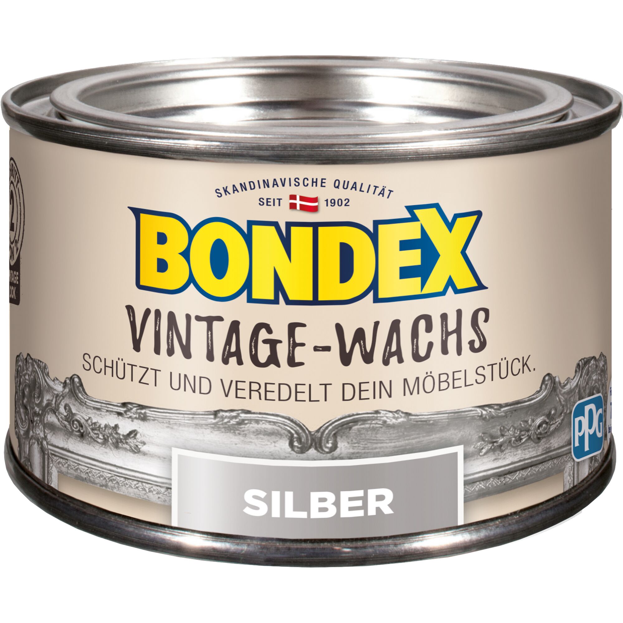Bondex Vintage-Wachs Silber