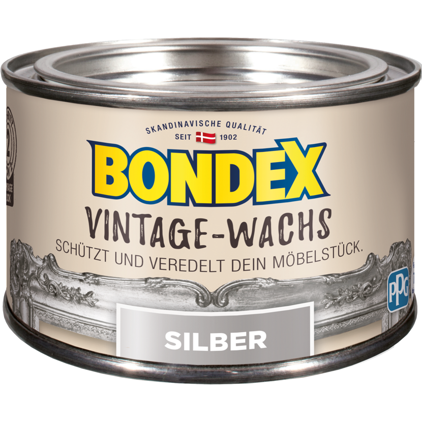 Bondex Vintage-Wachs Silber