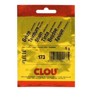 Clou Wasserbeize Pulver teakfarben 5 g