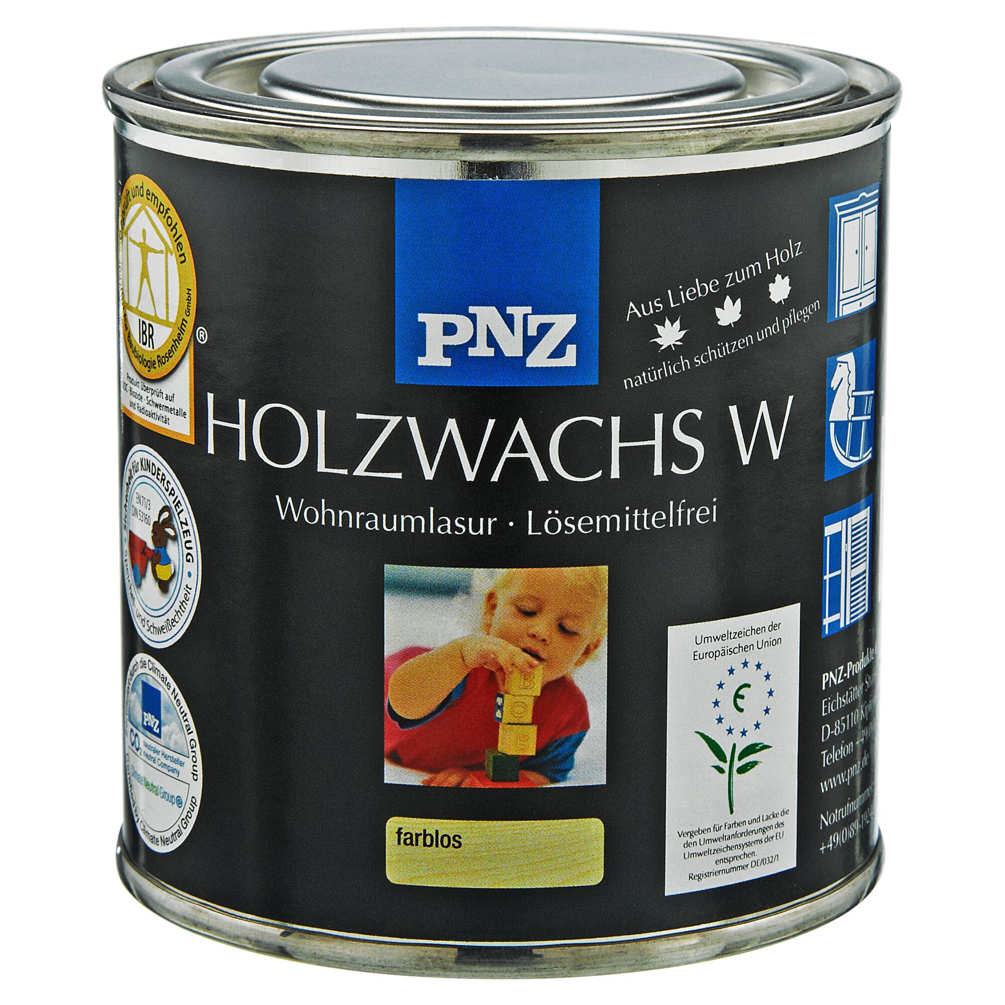 PNZ Holzwachs W farblos 250 ml