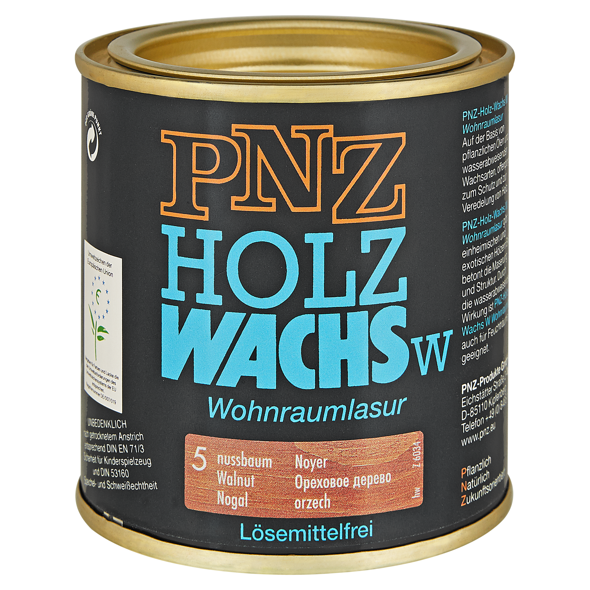 Holzwachs nussbraun 250 ml