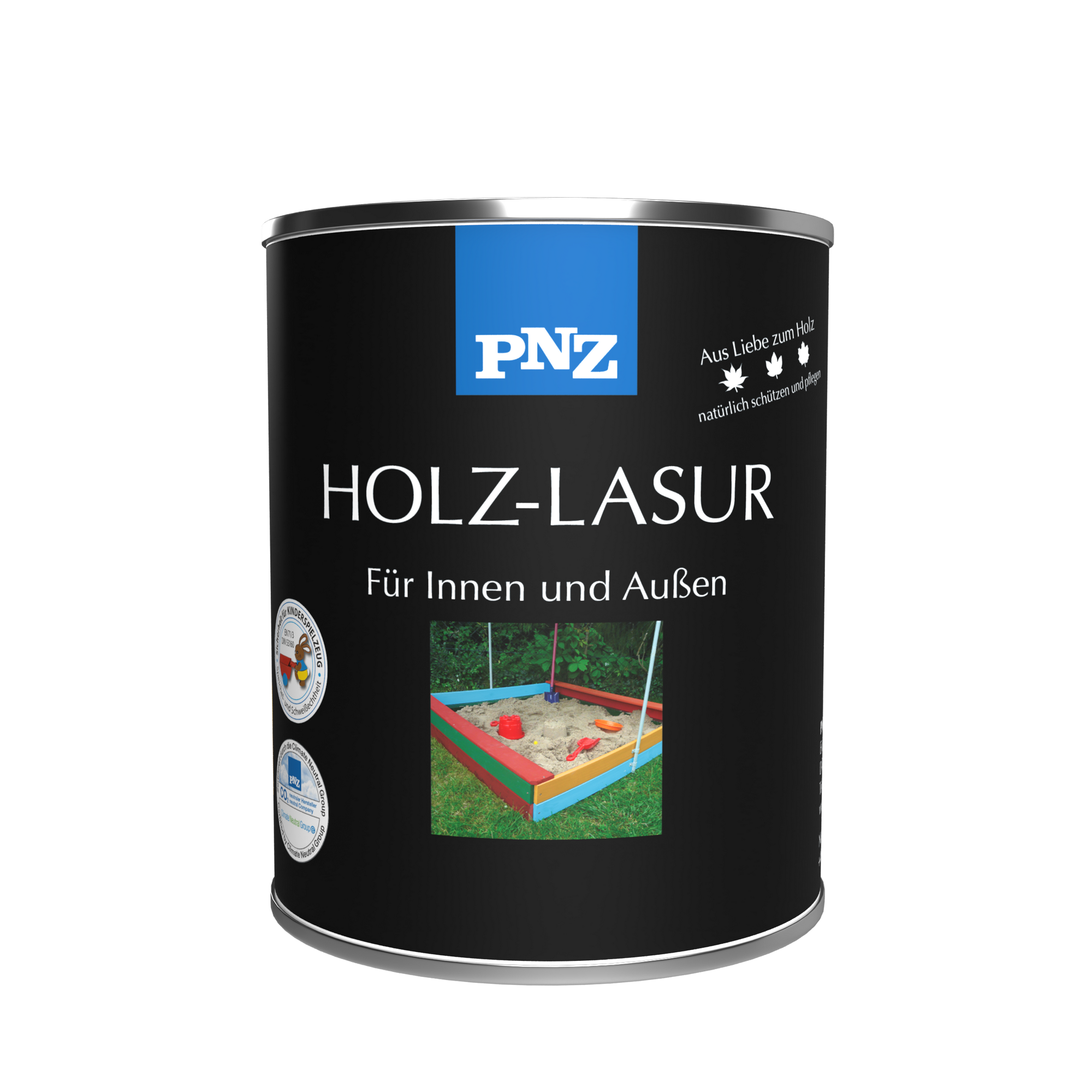 Holzlasur 'Covering Yellow' gelb 250 ml + product picture