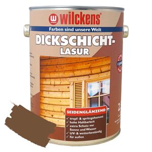 Dickschichtlasur nussbaumfarbend seidenglänzend 2,5 l