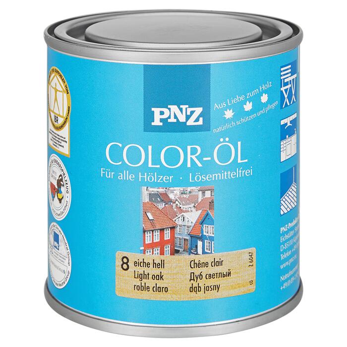 PNZ Holzöl 'Color' Eiche hell 250 ml ǀ toom Baumarkt