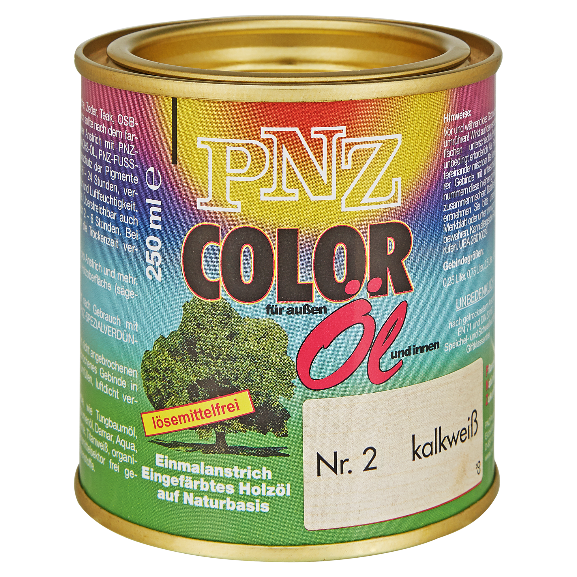 Holzöl kalkweiß 250 ml