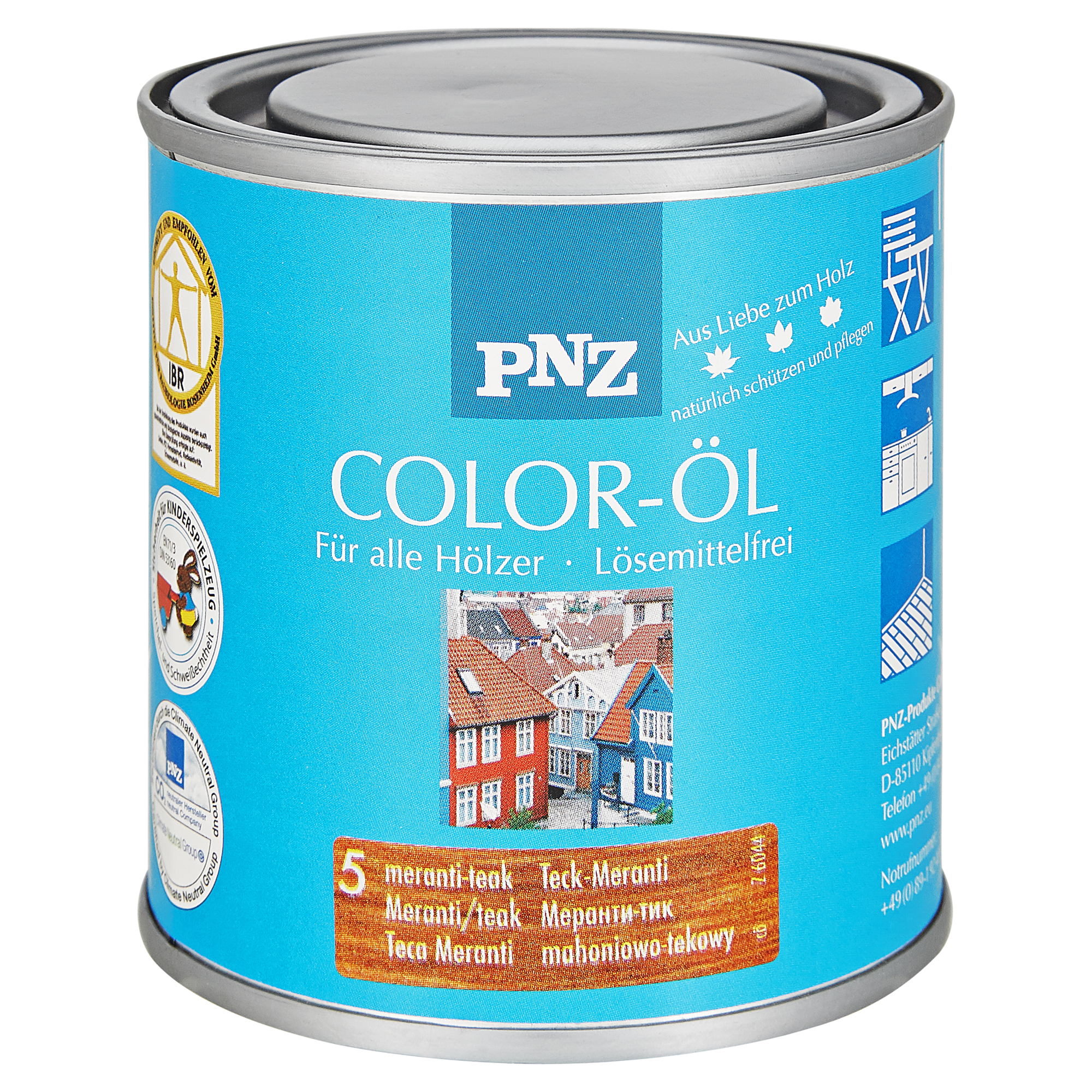 PNZ Color-Öl Dose für alle Hölzer, lösemittelfrei