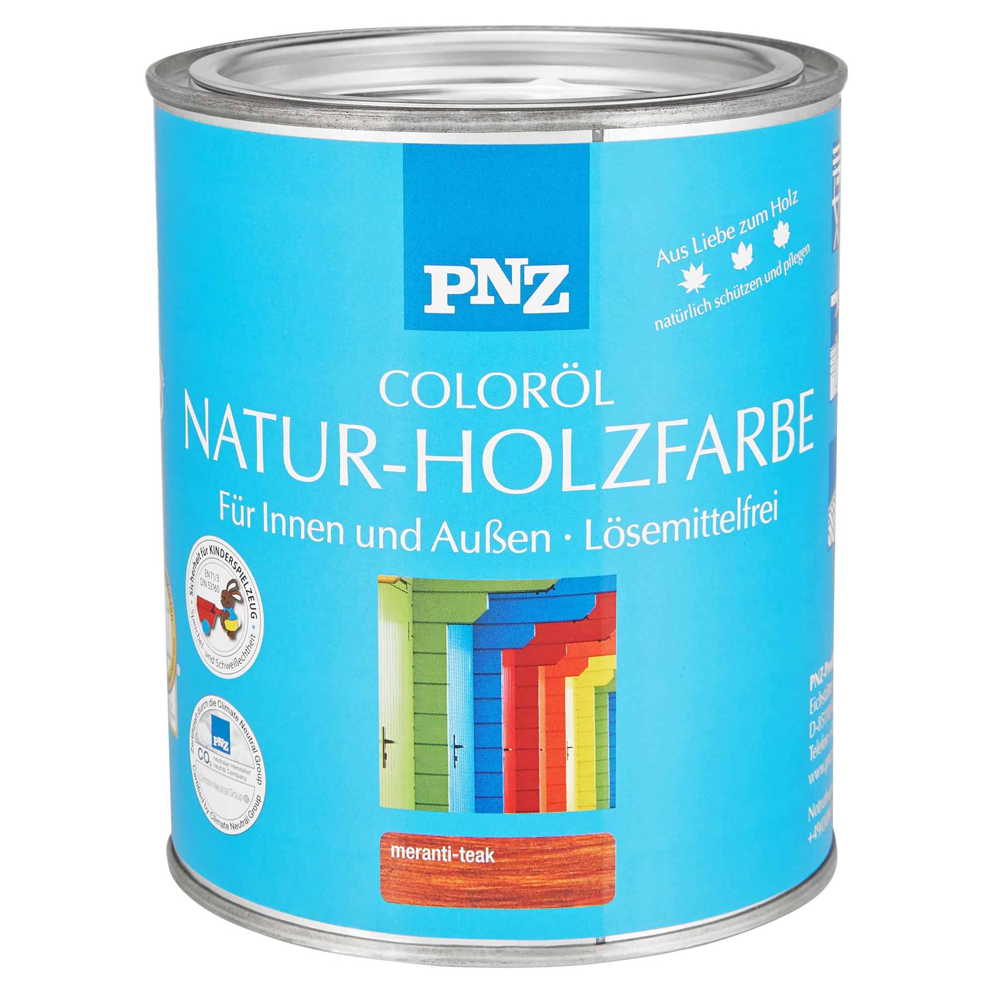 PNZ Coloröl Natur-Holzfarbe Meranti-Teak