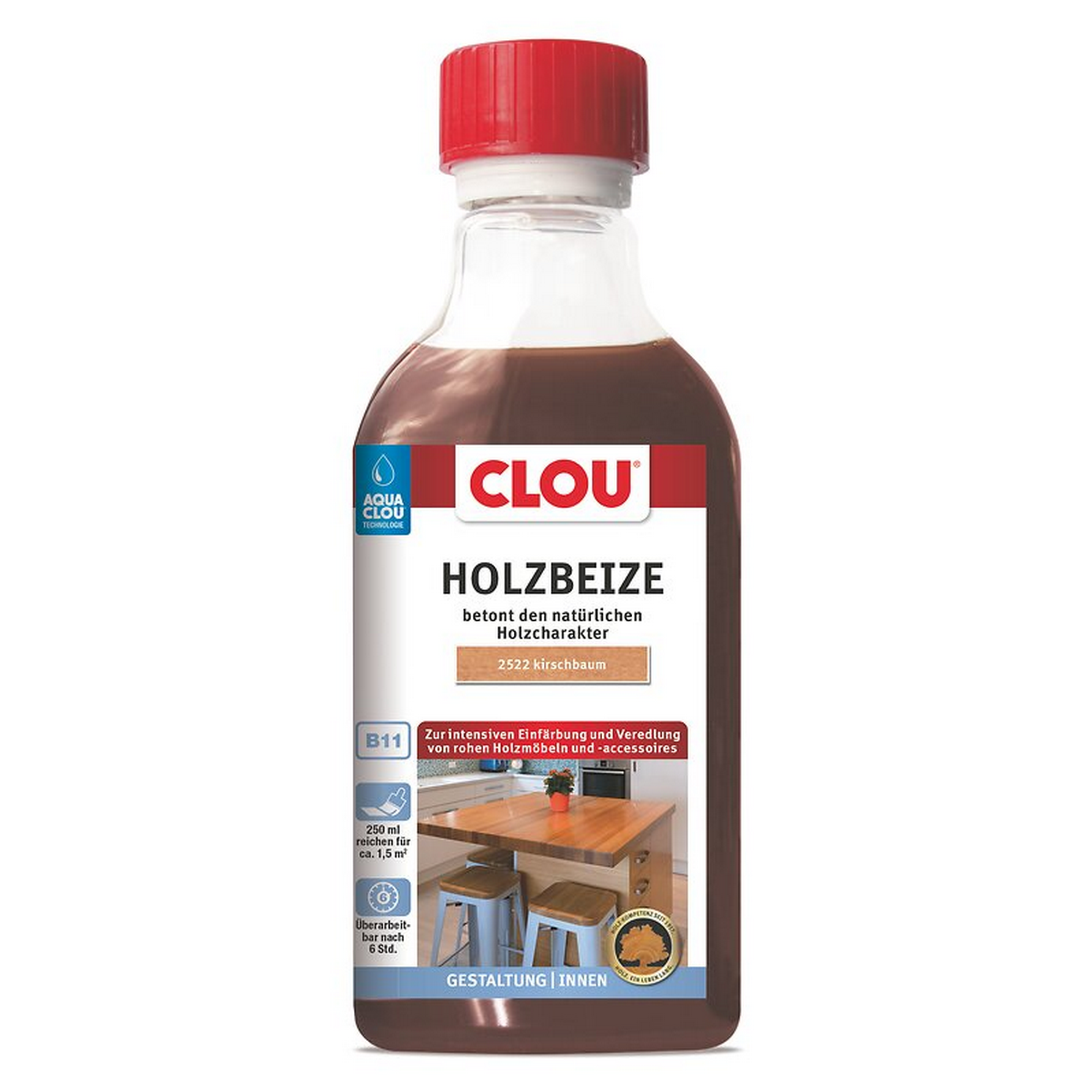 Holzbeize kirschbaumfarben 250 ml
