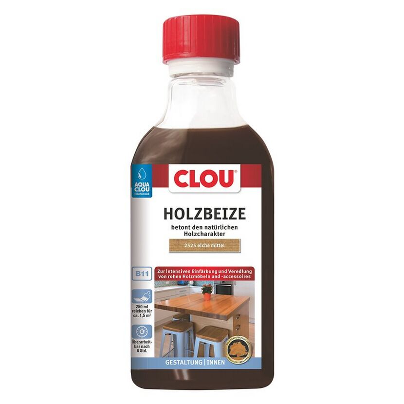 Holzbeize eichefarben mittel 250 ml