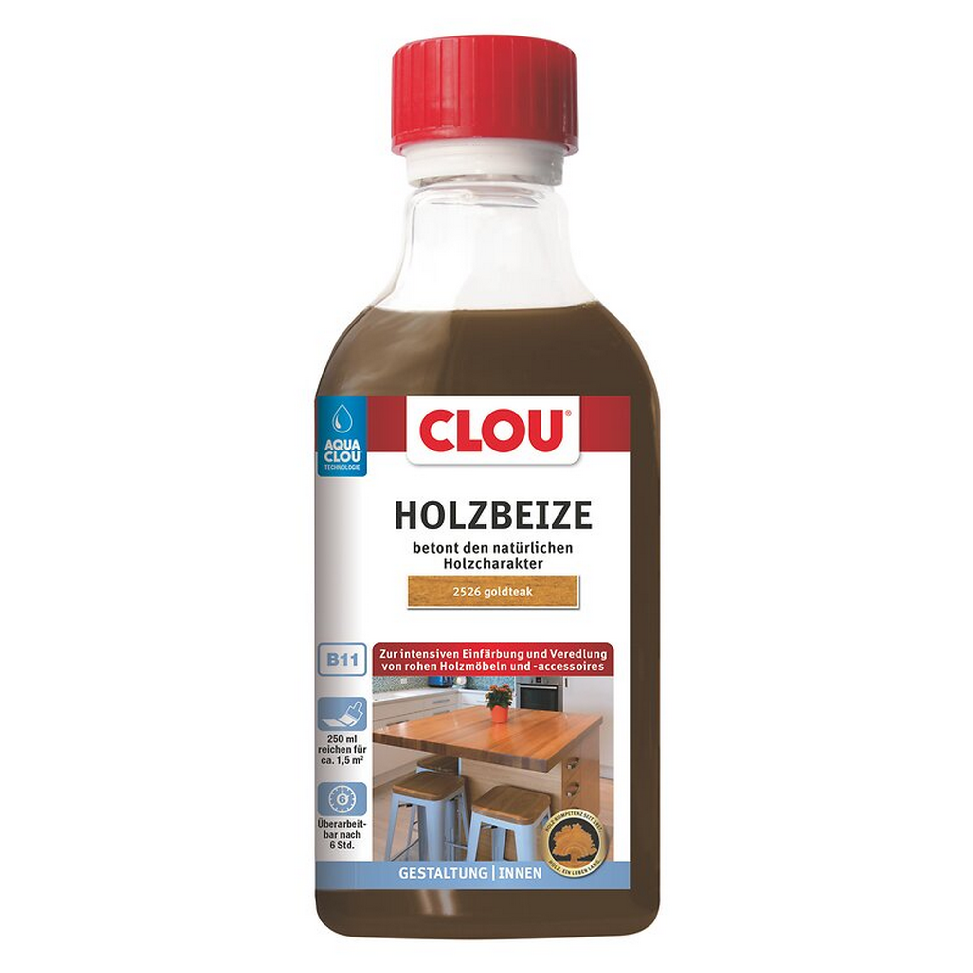 Holzbeize goldteak 250 ml