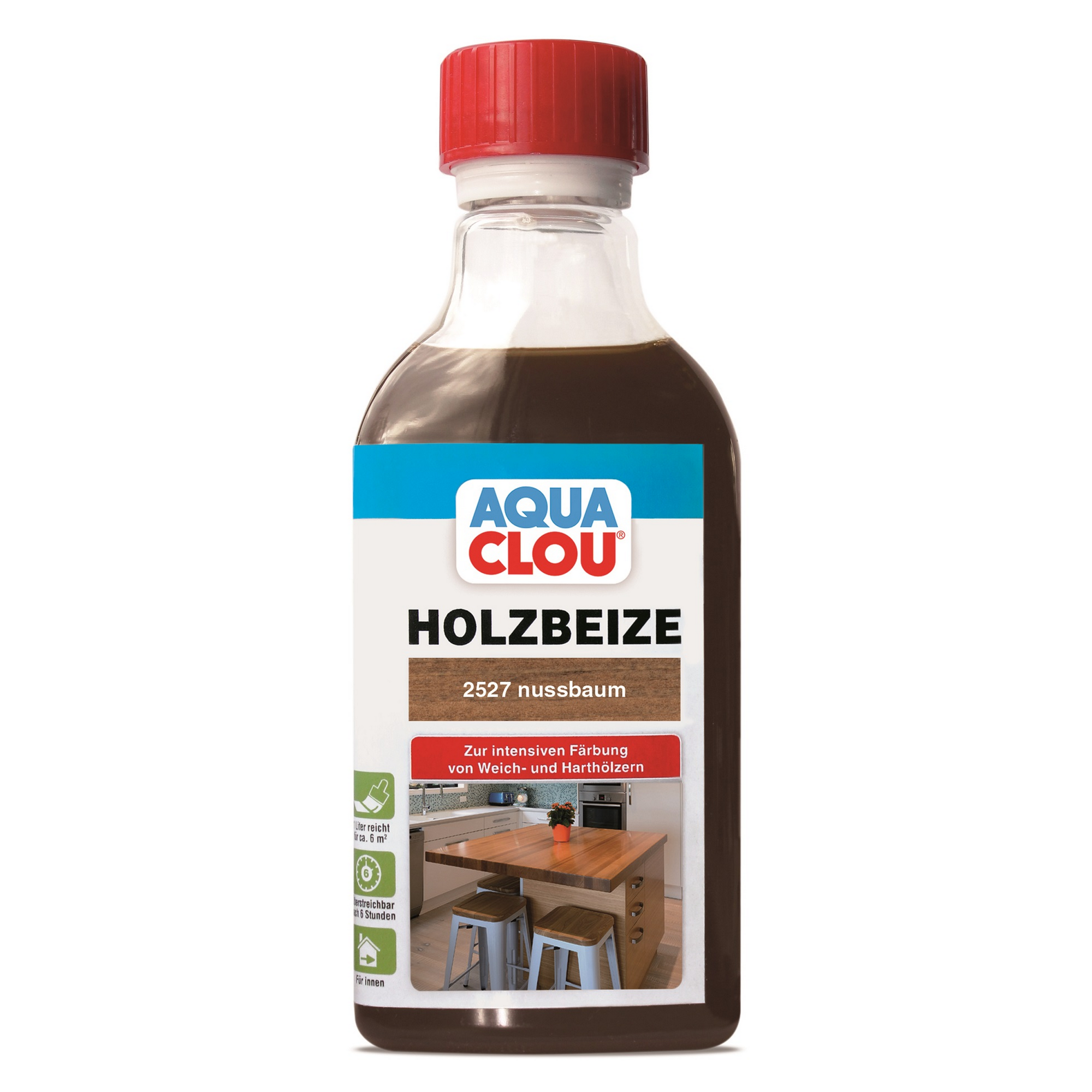 Holzbeize nussbaumfarben 250 ml + product picture