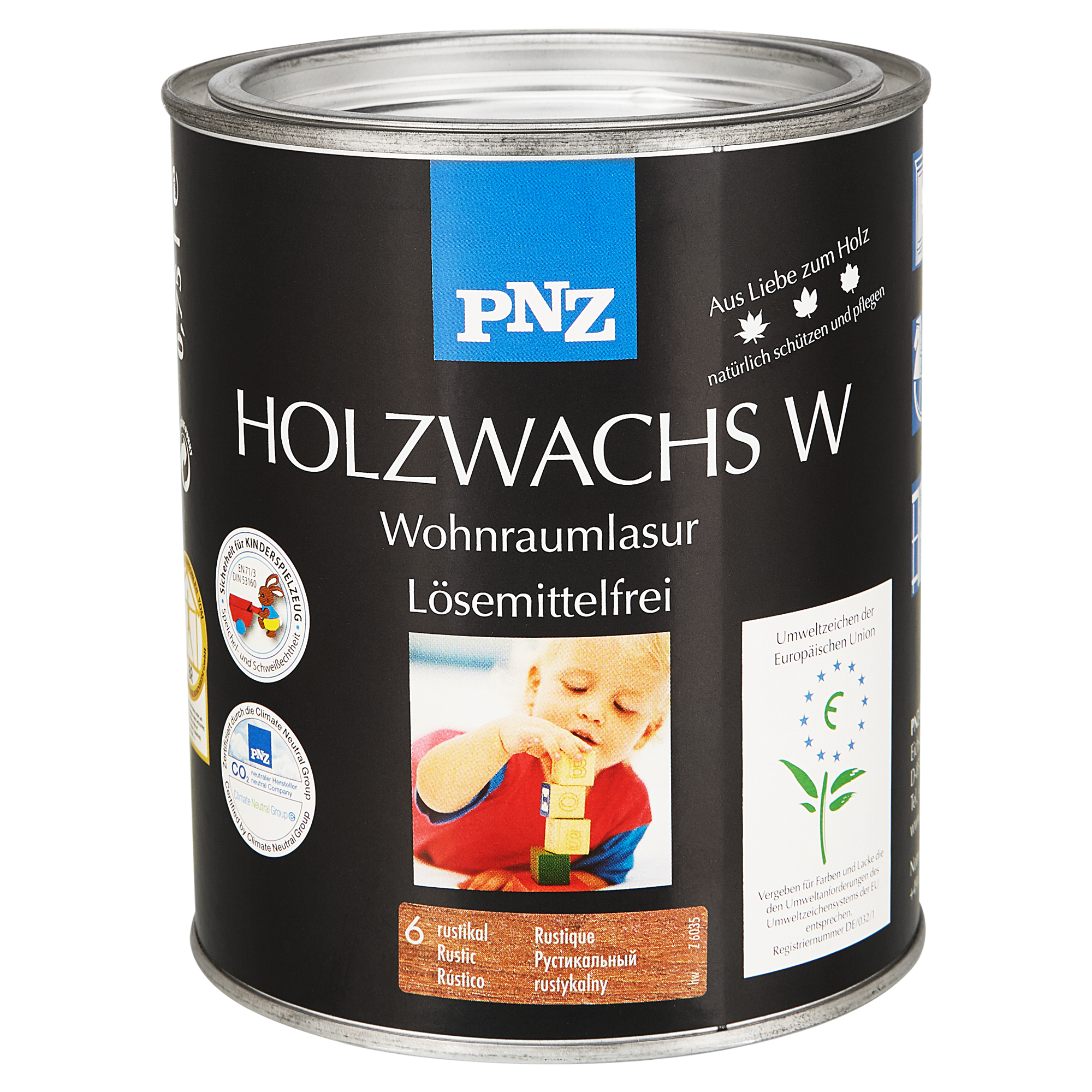 Holzwachs buchefarben 750 ml + product picture