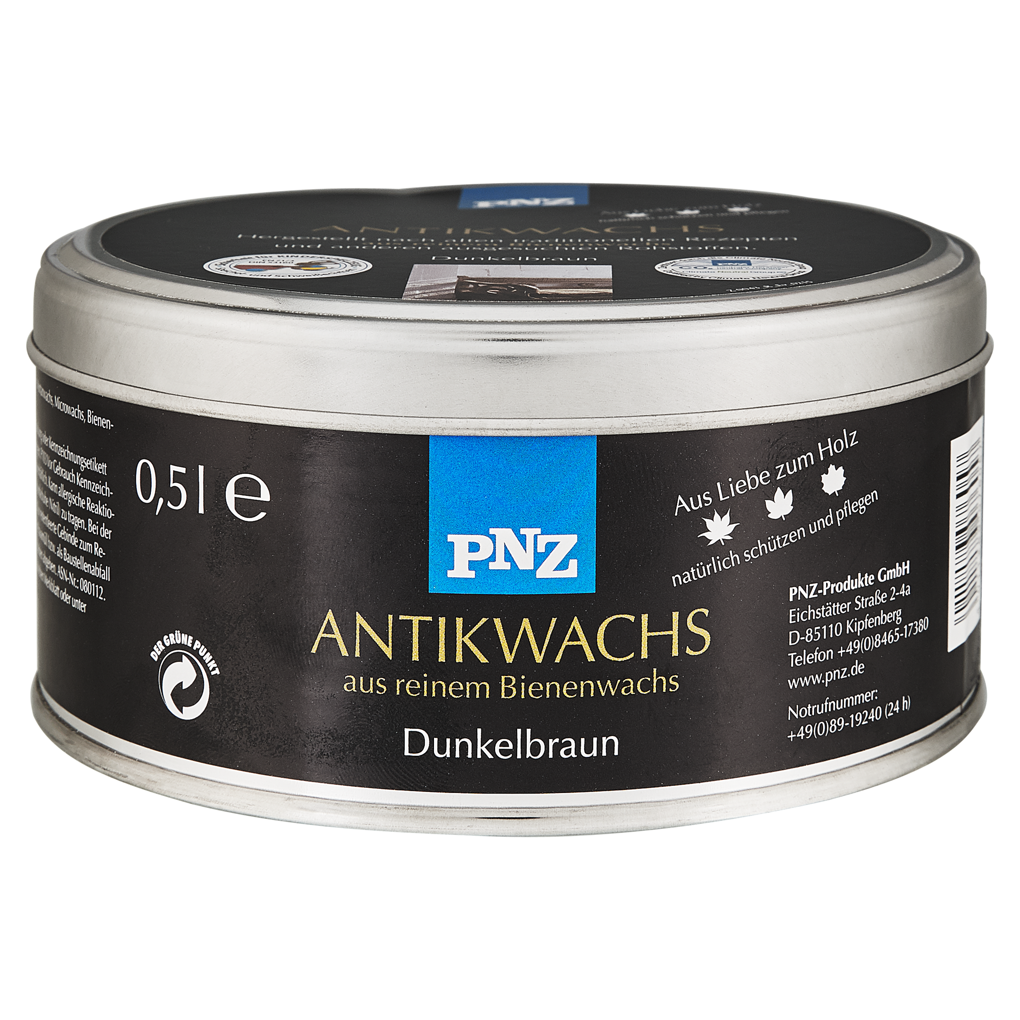 Antikwachs dunkelbraun 500 ml + product picture