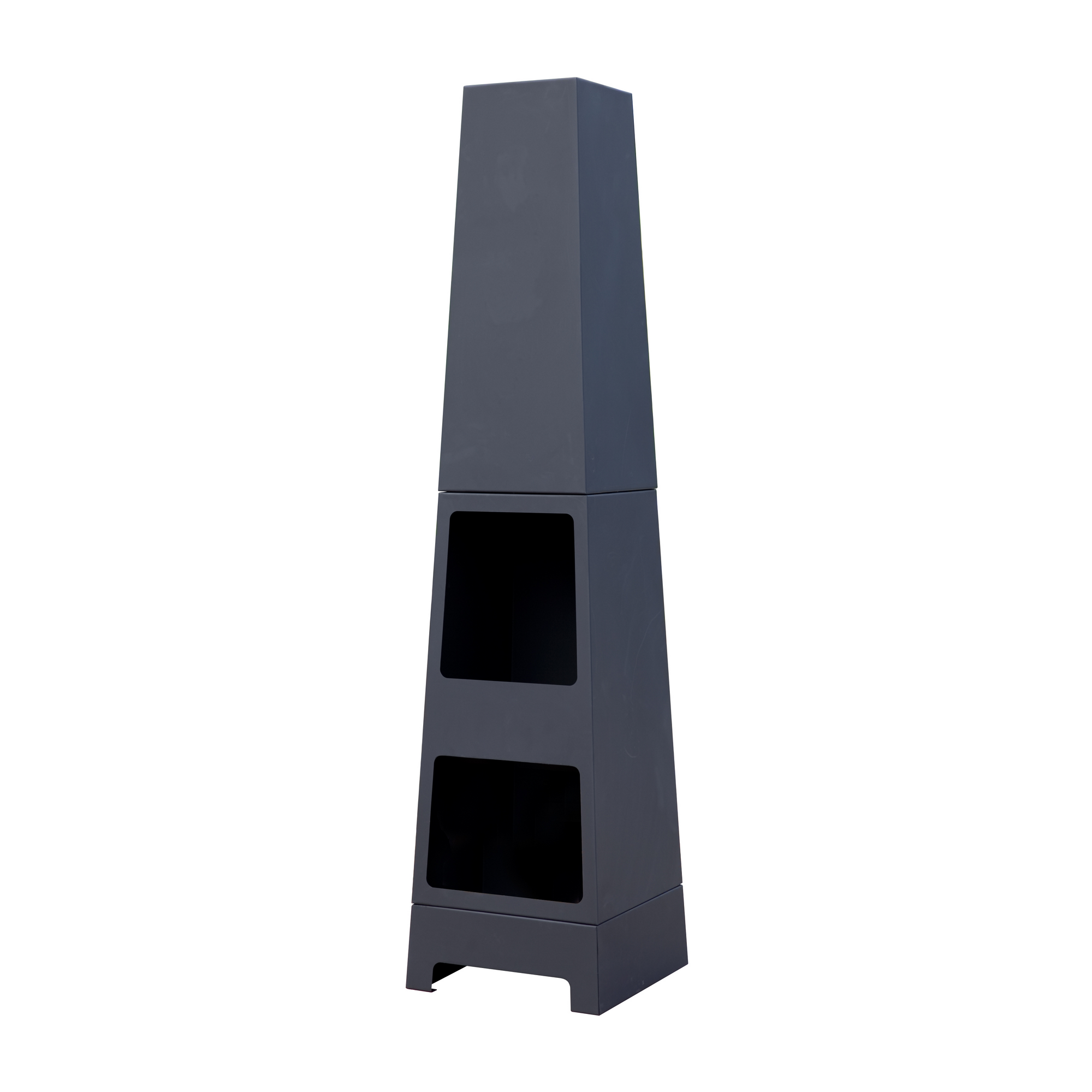 Feuerstelle 'Malmö' schwarz Ø 36 x 150 cm