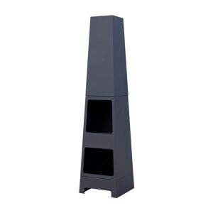 Feuerstelle 'Malmö' schwarz Ø 36 x 150 cm
