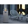 Gasfeuersäule von Buschbeck auf einer Terrasse