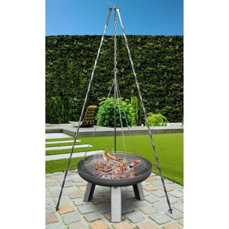 4. Bild von Dreibein-Schwenkgrill Ø 50 cm für Feuerschale