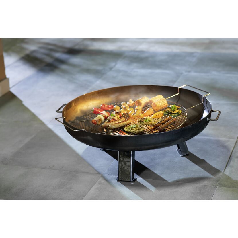 Grillrost Edelstahl für Feuerschalen Ø 60/80 cm