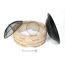 Feuerstelle Steinoptik braun mit Abfanggitter Stahl 90 x 90 x 51 cm
