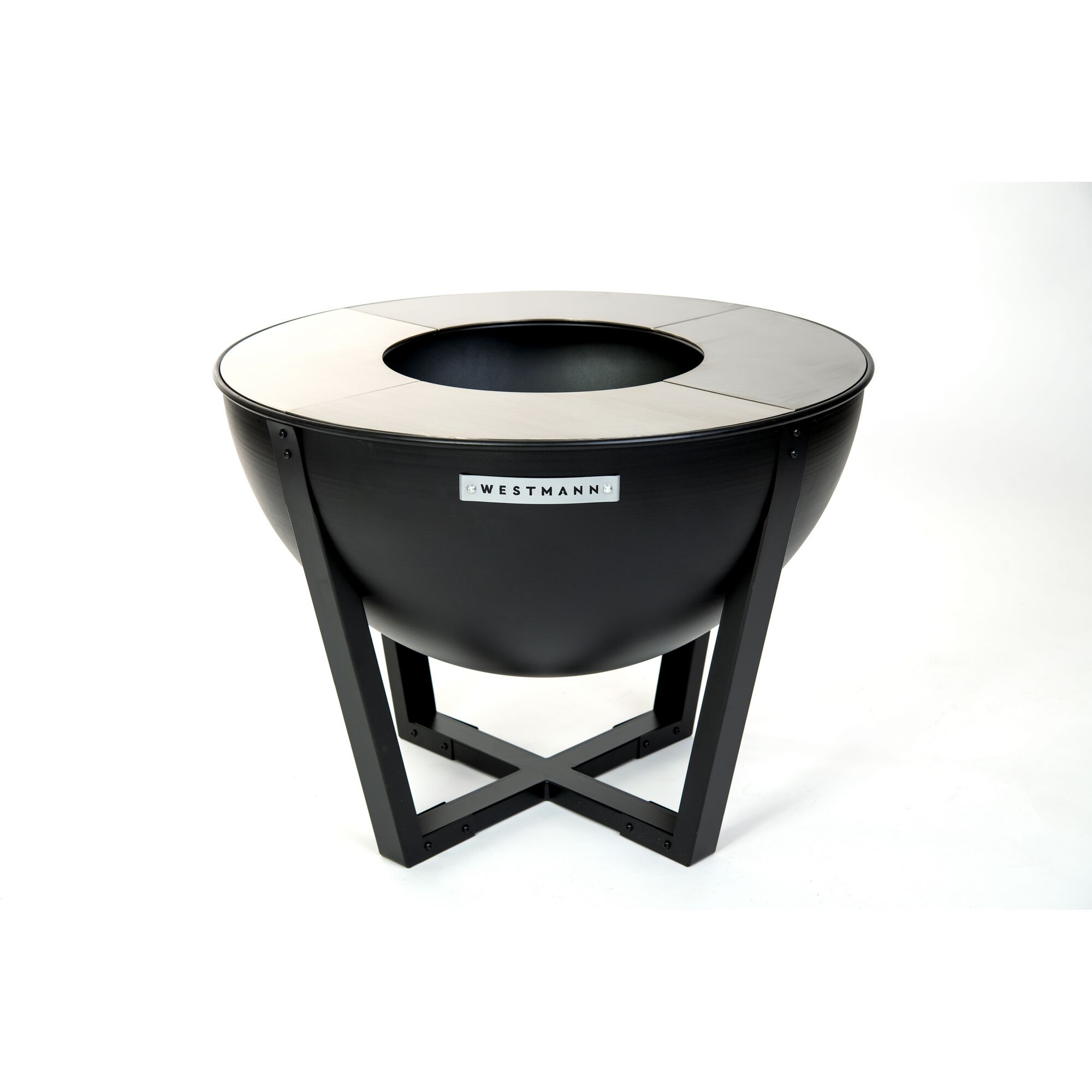 Schwarze Westmann Premium-Feuerstelle