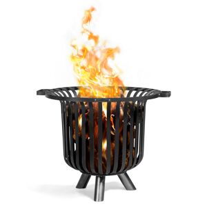 Feuerkorb 'Verona' schwarz Ø 60 x 52 cm