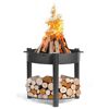 Feuerschale 'Montana' schwarz Ø 88 x 80 cm