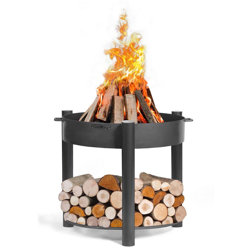 Feuerschale 'Montana' schwarz Ø 88 x 80 cm