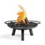 Feuerschale 'Porto' schwarz Ø 75 x 39 cm