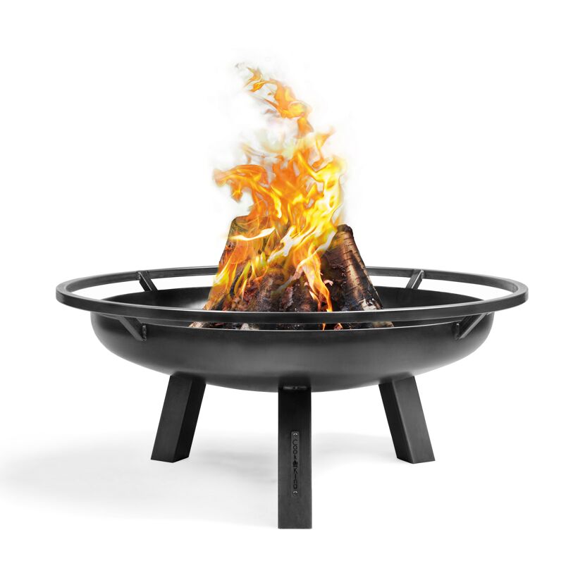 Feuerschale 'Porto' schwarz Ø 75 x 39 cm