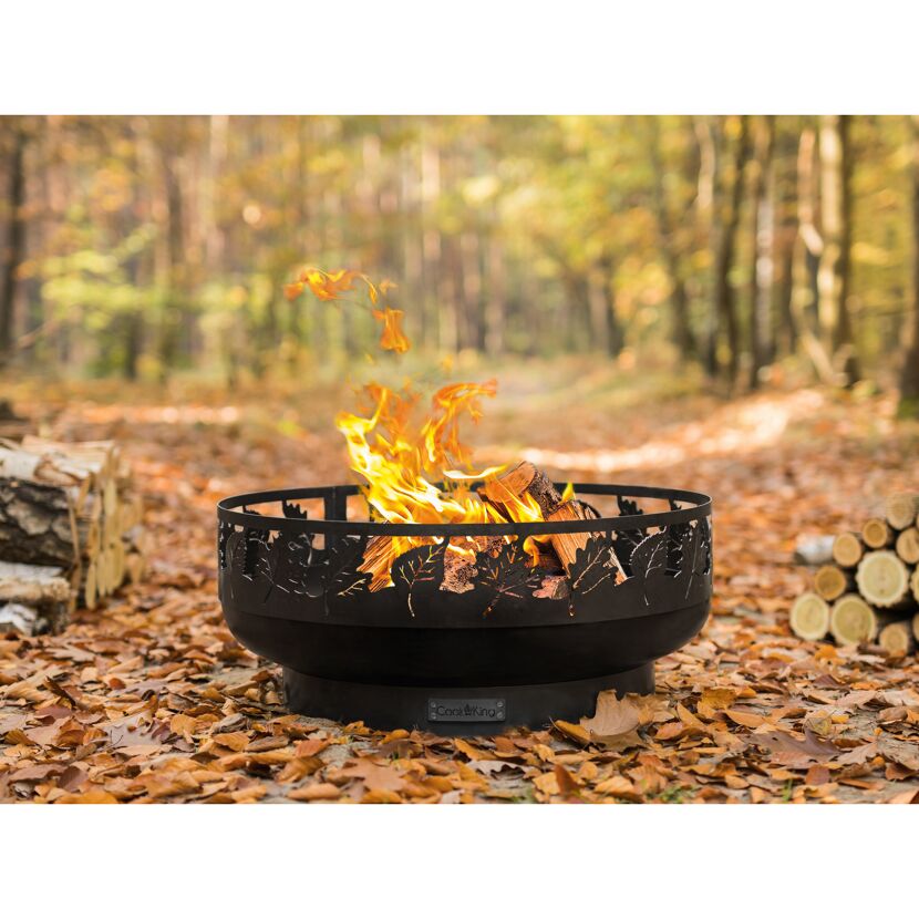 Feuerschale 'Toronto' schwarz Ø 80 x 33 cm