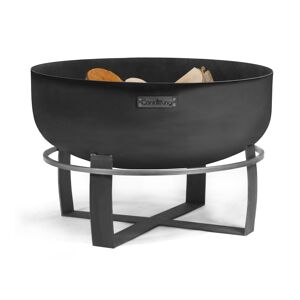 Feuerschale 'Viking XXL' schwarz Ø 80 x 50 cm