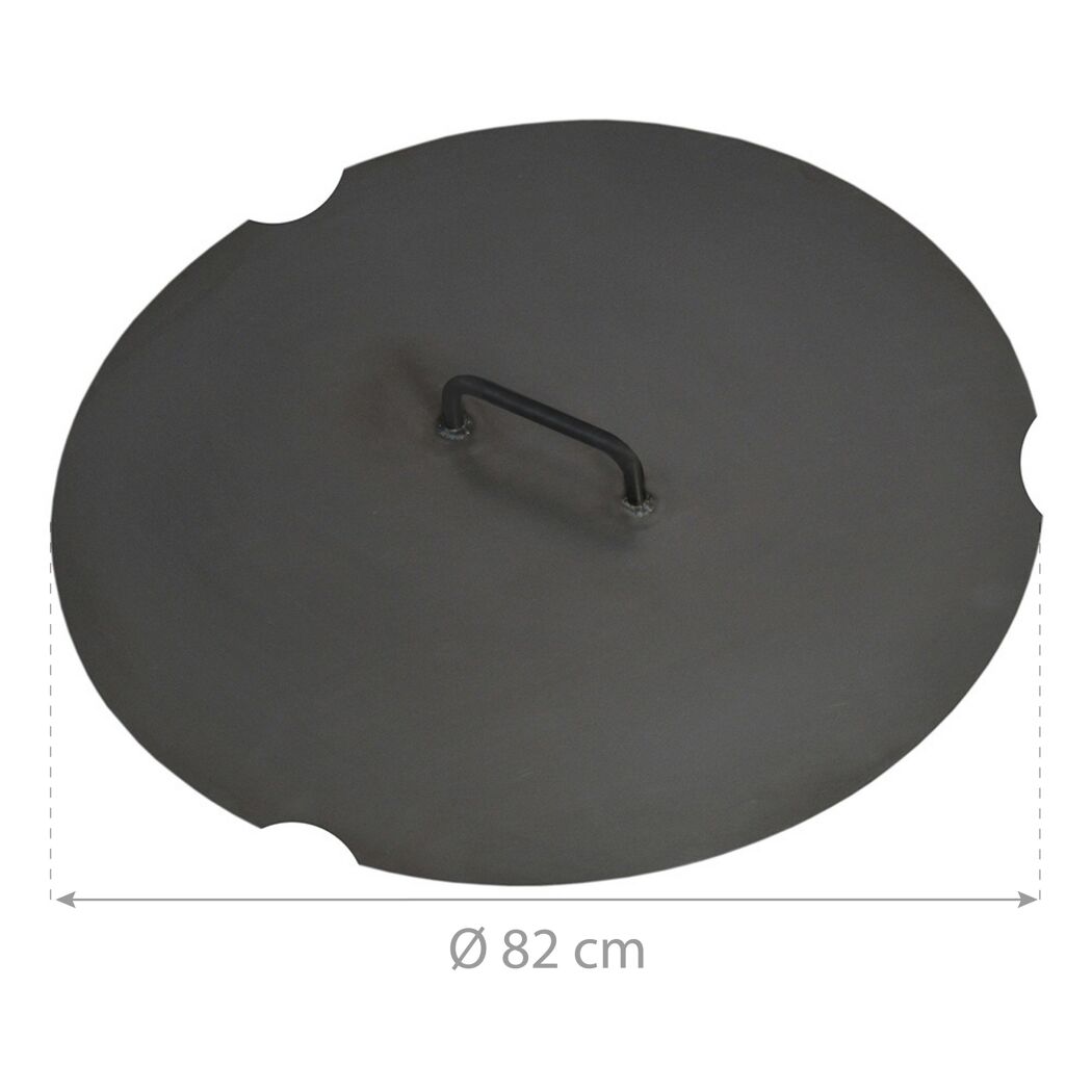 Deckel schwarz Ø 82 cm
