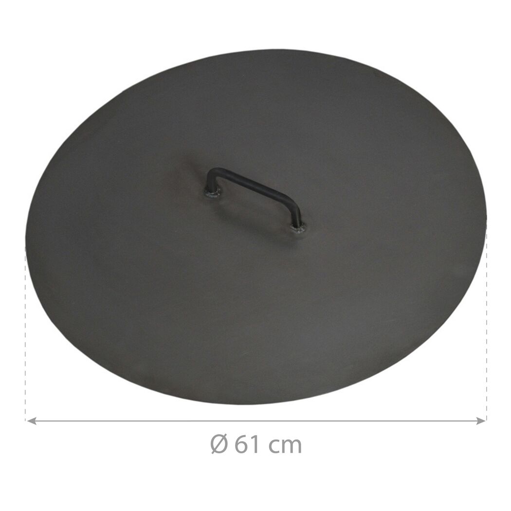 Deckel schwarz Ø 61 cm