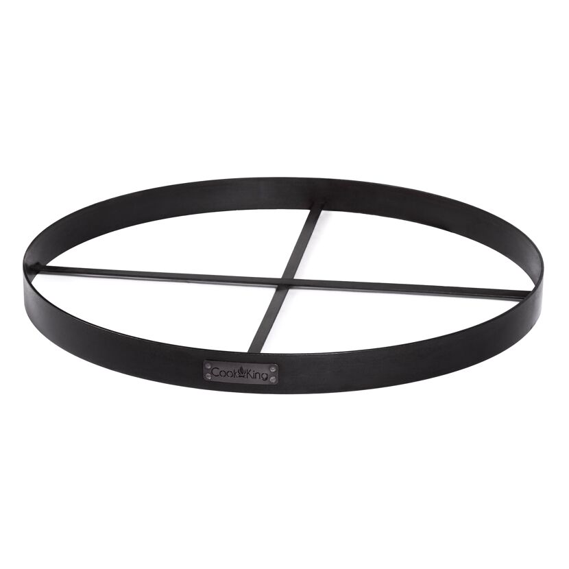 Feuerschalenbasis schwarz Ø 100 x 6 cm