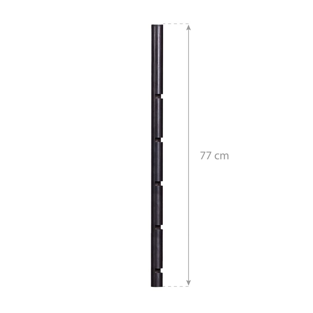 Mast schwarz 77 cm