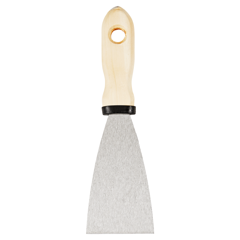 Malerspachtel mit Holzgriff