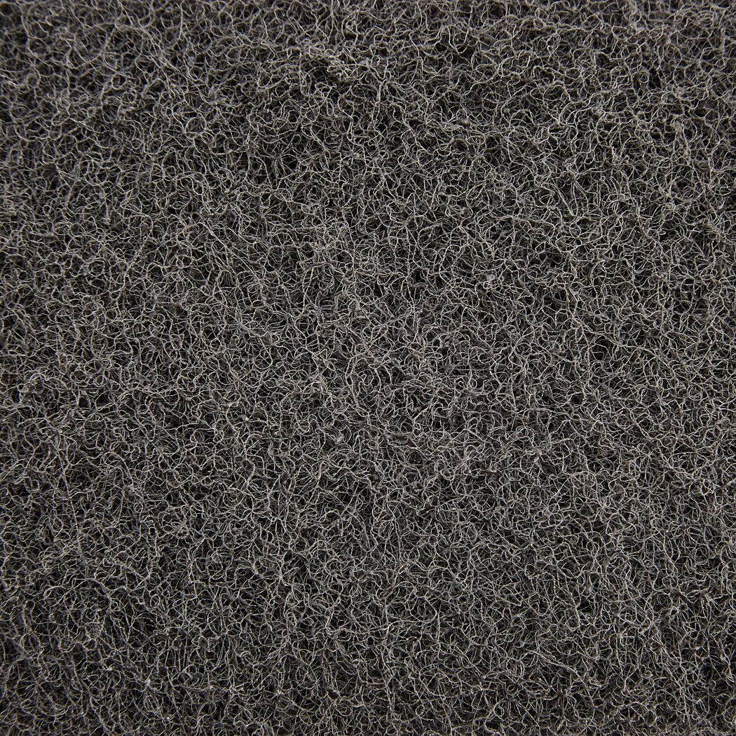 Nahaufnahme von grauem Schleifvlies
