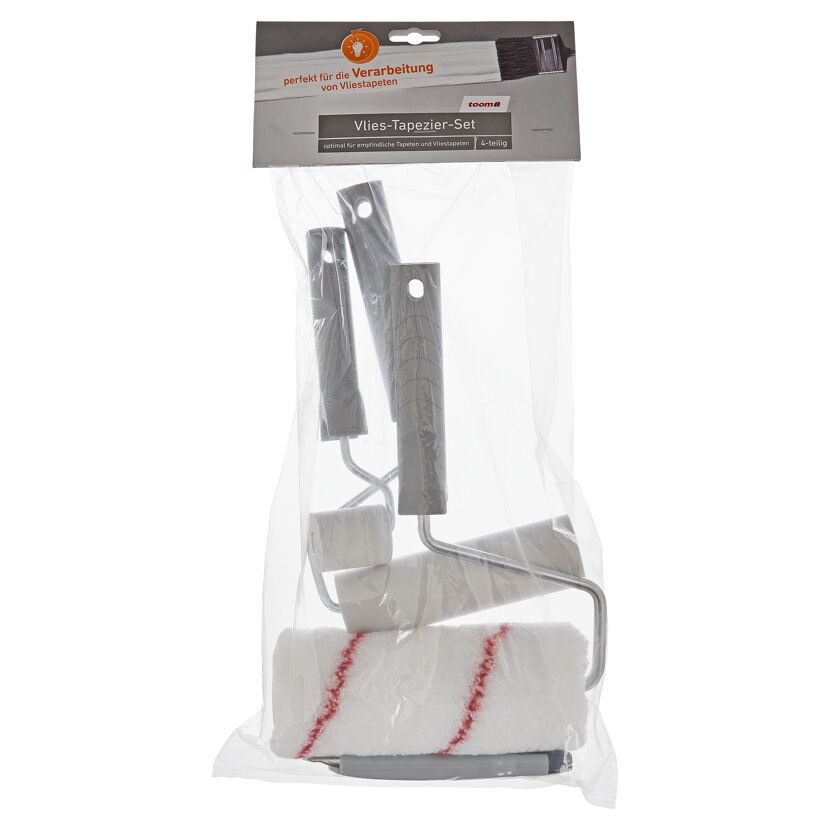 Toom Vlies-Tapezier-Set, 4-teilig, in Plastikverpackung