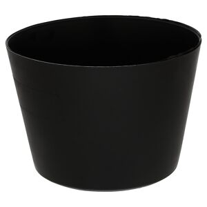 Gipsschüssel hoch Kunststoff schwarz Ø 13 cm