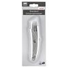 Silbernes Universalmesser von toom in Verpackung