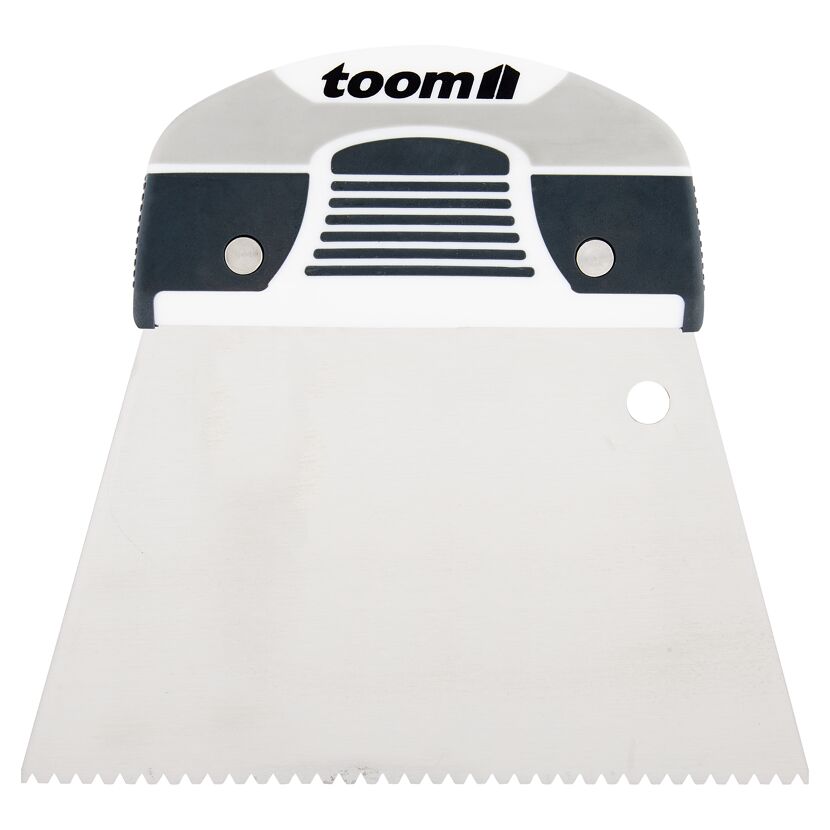 Trapezspachtel fein gezahnt, 18 cm