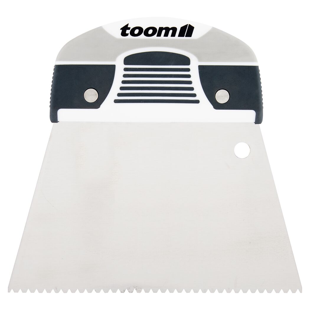 Trapezspachtel fein gezahnt, 18 cm
