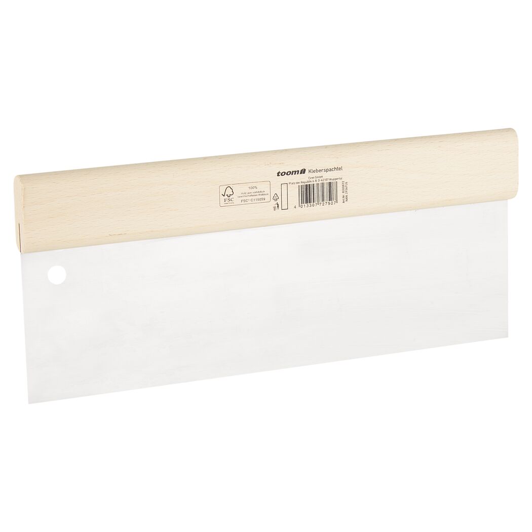 Kleberspachtel mit Holzgriff