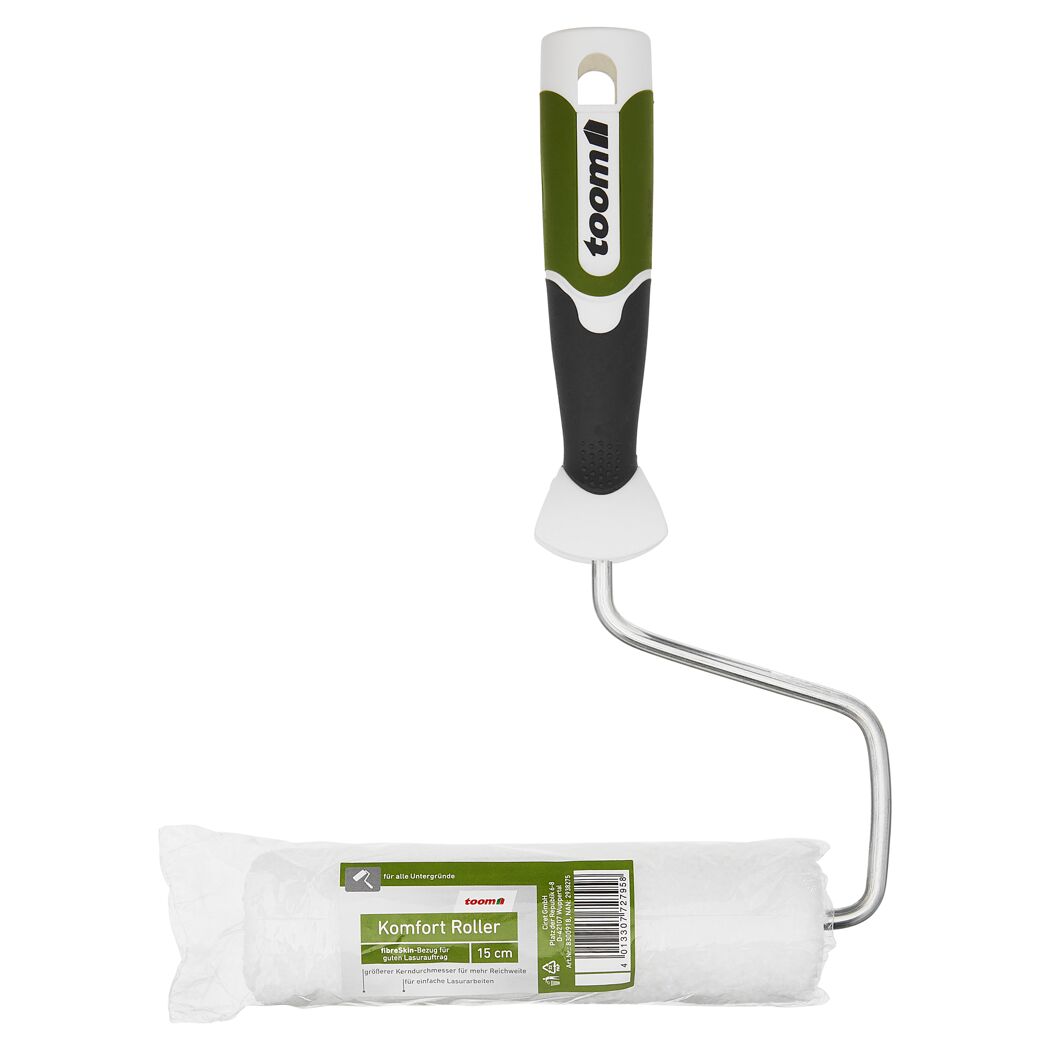 Toom Komfort Roller und Verpackung