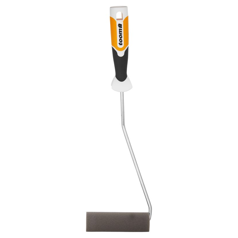 Lackrolle Premium, glatt, 11 cm breit, mit langem Stiel