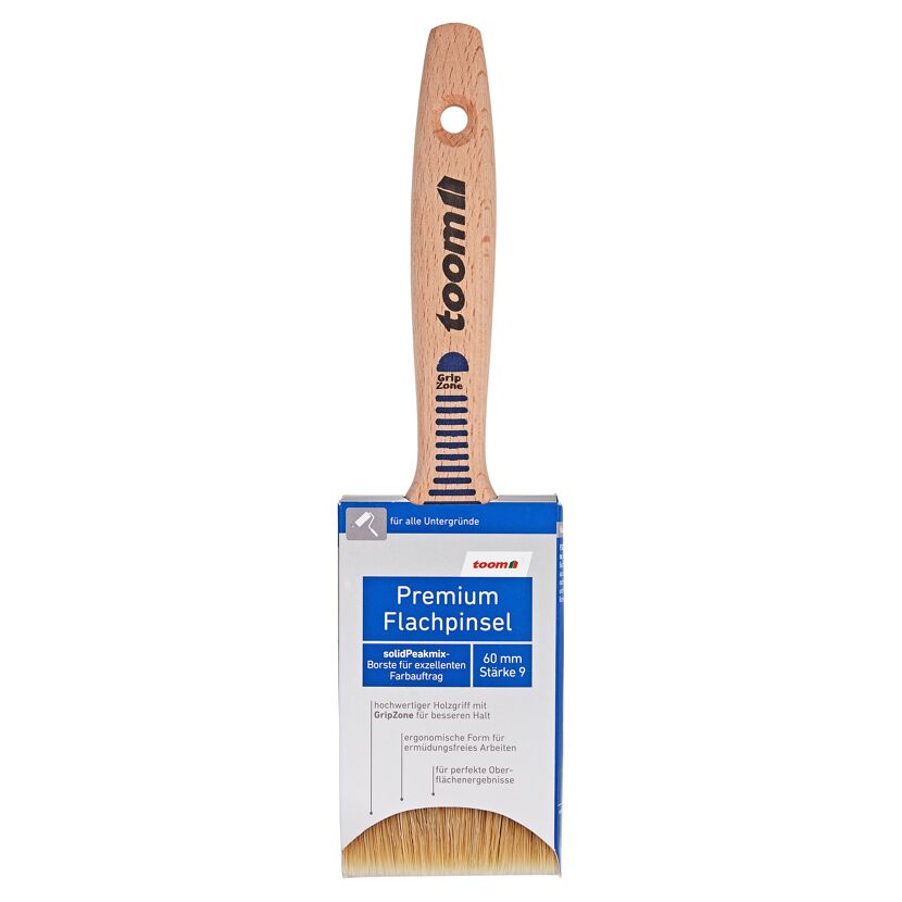 Flachpinsel Premium Stärke 9 60 mm