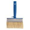 Flachpinsel mit blauem Griff