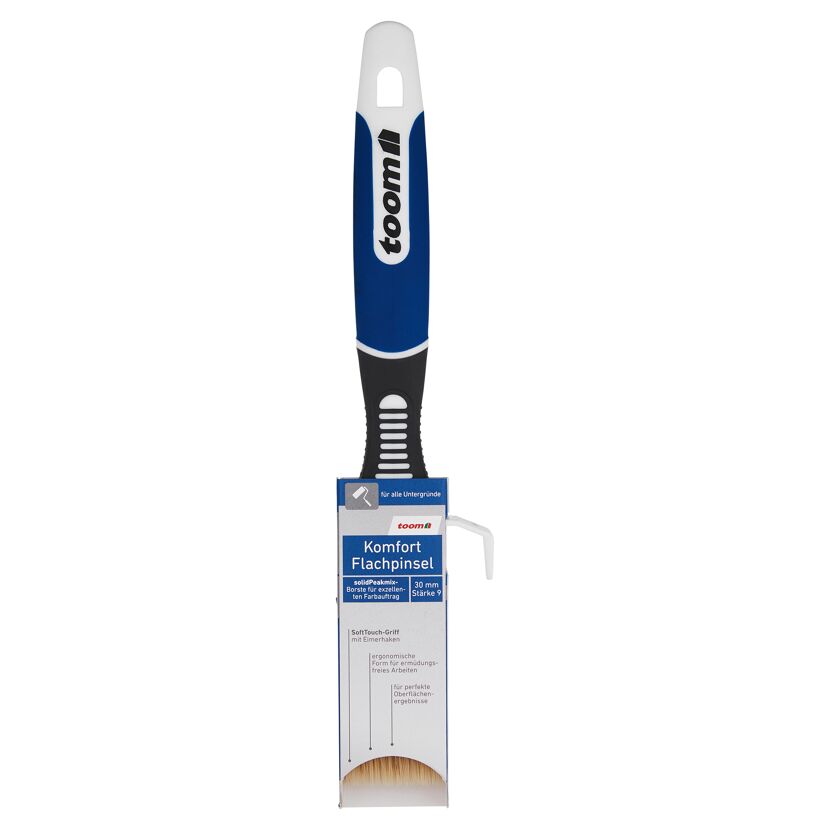 Flachpinsel Komfort Stärke 9 30 mm von toom